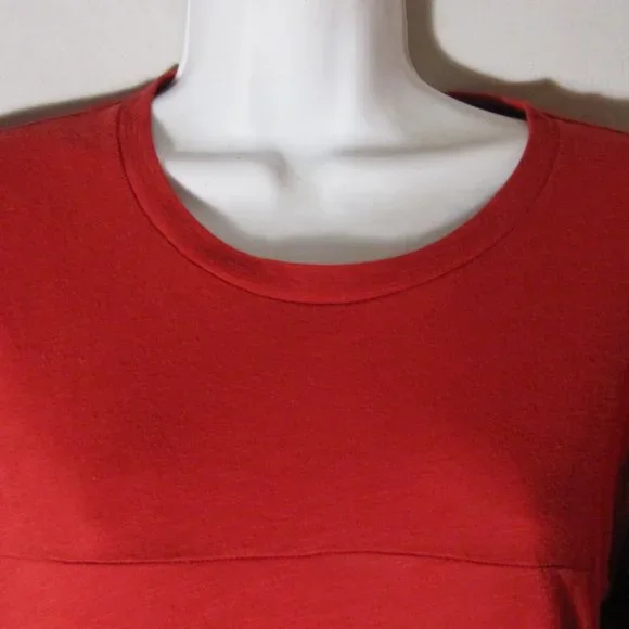 Victoria's Secret Pink T Shirt Red S - Picture 2 of 4